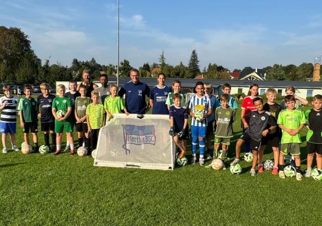 Hertha on Tour war zu Gast in Schulzendorf