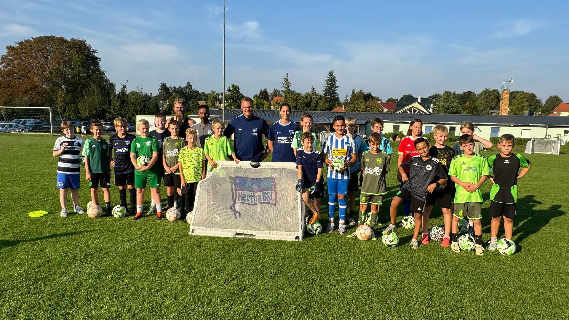 Hertha on Tour war zu Gast in Schulzendorf